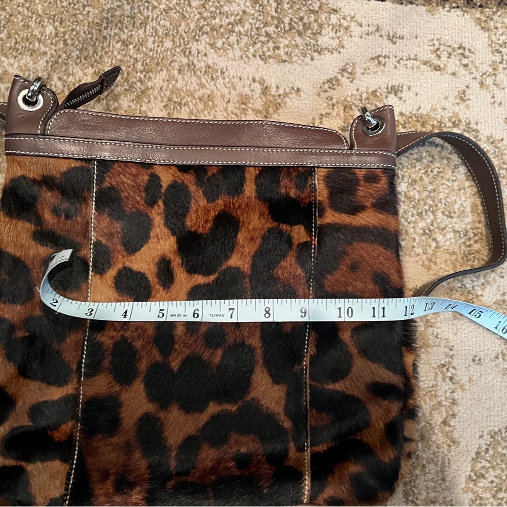 Cavalcanti leather and animal hair purse - Picture 7 of 7